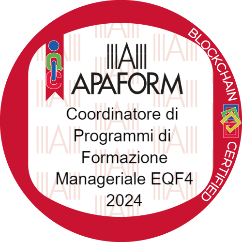 Coordinatore di programmi di formazione manageriale livello EQF 4 stimato da APAFORM